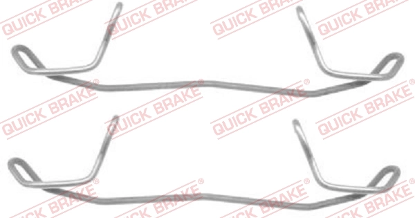 Accessory Kit, disc brake pad